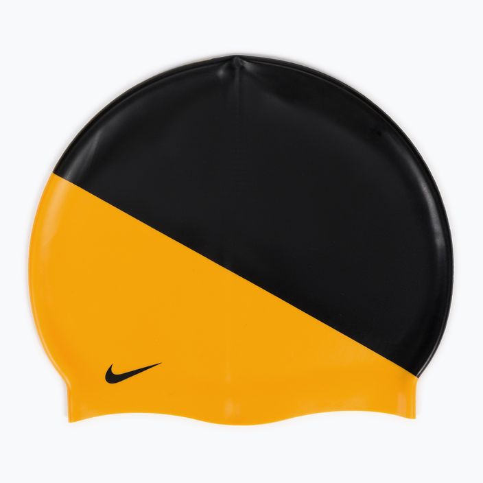 Шапочка для плавання Nike JDI Slogan чорно-жовта NESS9164-704 2