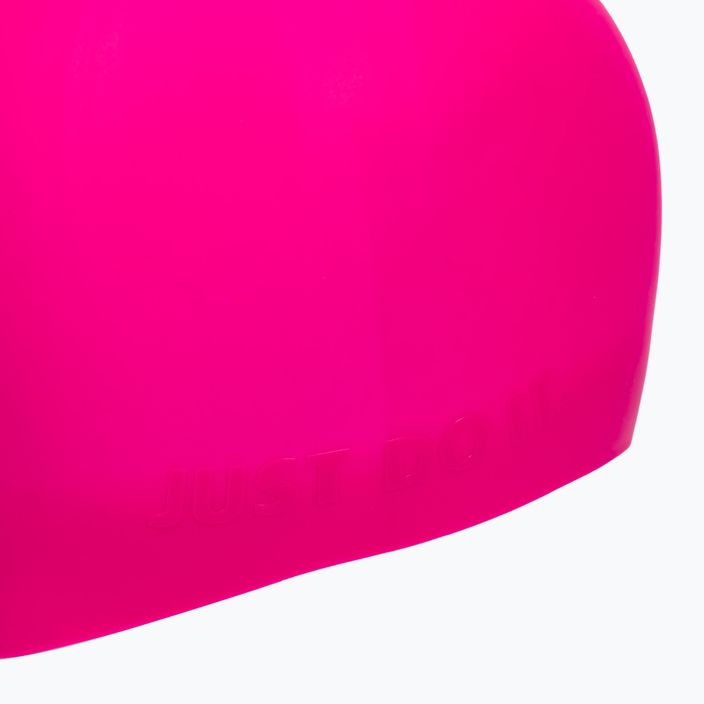Шапочка для плавання Nike Silicone Long Hair рожева NESSA198-672 3