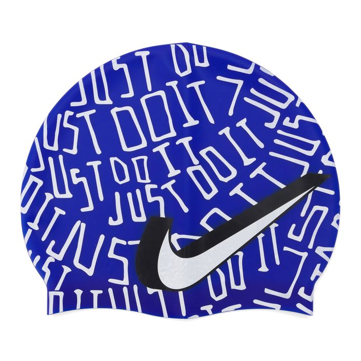 Шапочка для плавання Nike Jdi Scribble Graphic 2 блакитна NESSC159-418 2