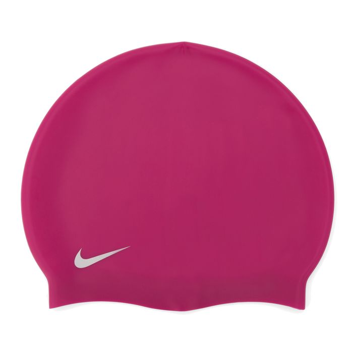 Шапочка для плавання дитяча Nike Solid Silicone рожева TESS0106-672 2