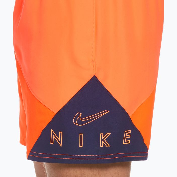 Шорти для плавання чоловічі Nike Logo 5" Volley блакитні NESSC470-440 8