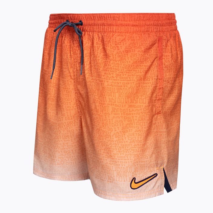 Шорти для плавання чоловічі Nike Jdi Fade 5" Volley помаранчеві NESSC479-817 3