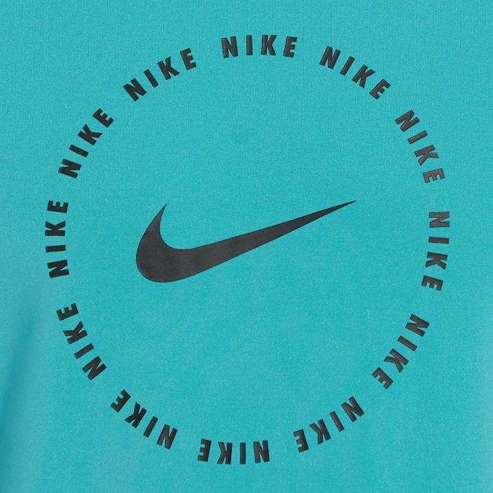 Футболка тренувальна чоловіча Nike Ring Logo бірюзова NESSC666-339 10