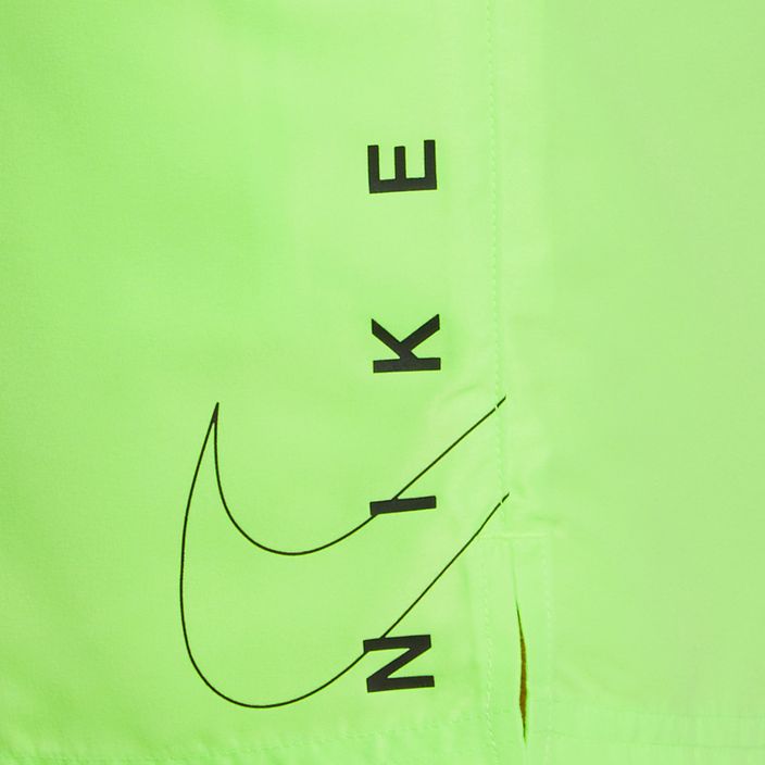 Шорти для плавання чоловічі Nike Swoosh Break 5" Volley зелені NESSC601-387 3