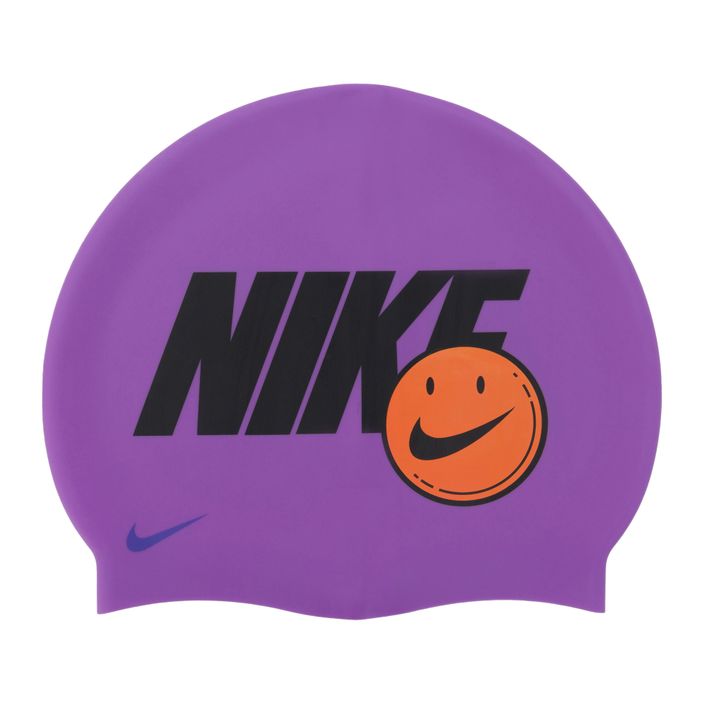 Шапочка для плавання Nike Have A Nike Day Graphic 7 фіолетова NESSC164-510 2