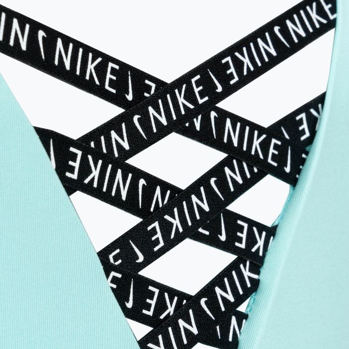 Купальник суцільний жіночий Nike Sneakerkini U-Back блакитний NESSC254-437 4