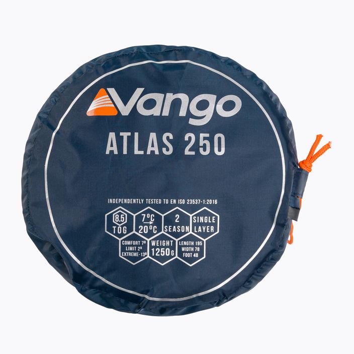 Спальний мішок Vango Atlas 250 блакитний SBSATLAS0000002 6