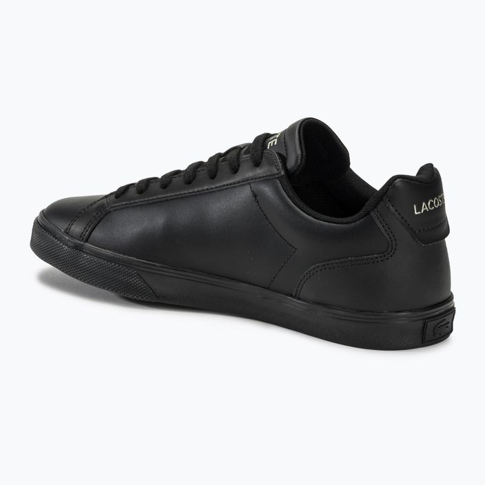 Чоловічі туфлі Lacoste 45CMA0052 чорний/чорний 3