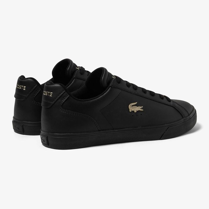 Чоловічі туфлі Lacoste 45CMA0052 чорний/чорний 11