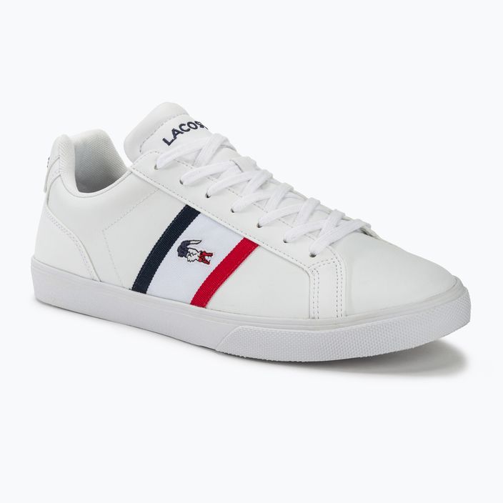 Чоловічі туфлі Lacoste 45CMA0055 білий / темно-синій / червоний