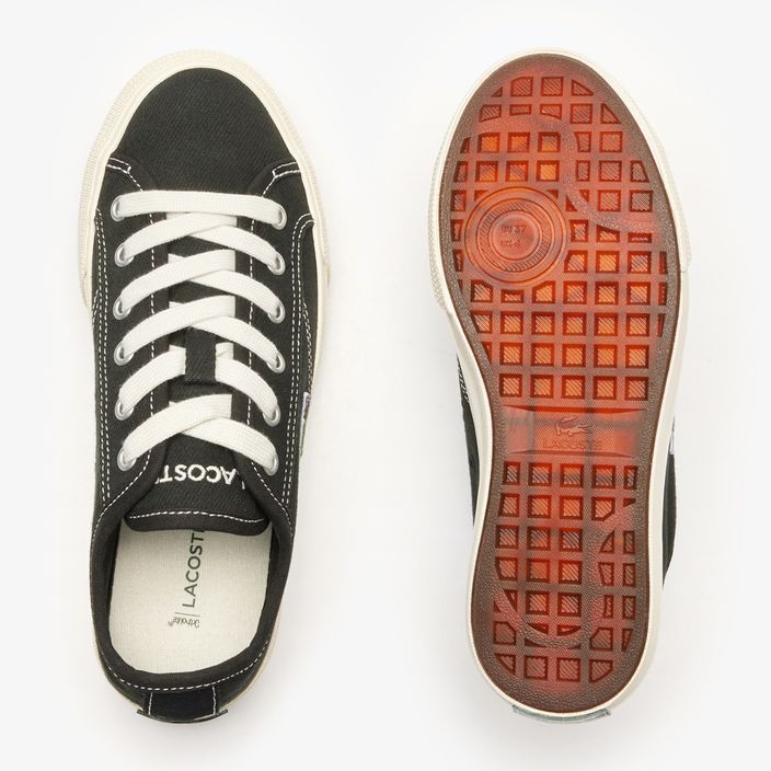 Жіночі туфлі Lacoste 47CFA0006 чорні / білі 12