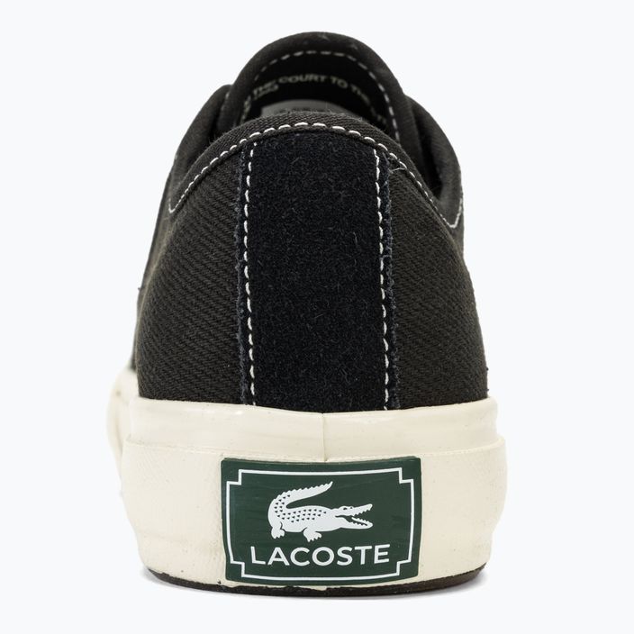 Жіночі туфлі Lacoste 47CFA0006 чорні / білі 6