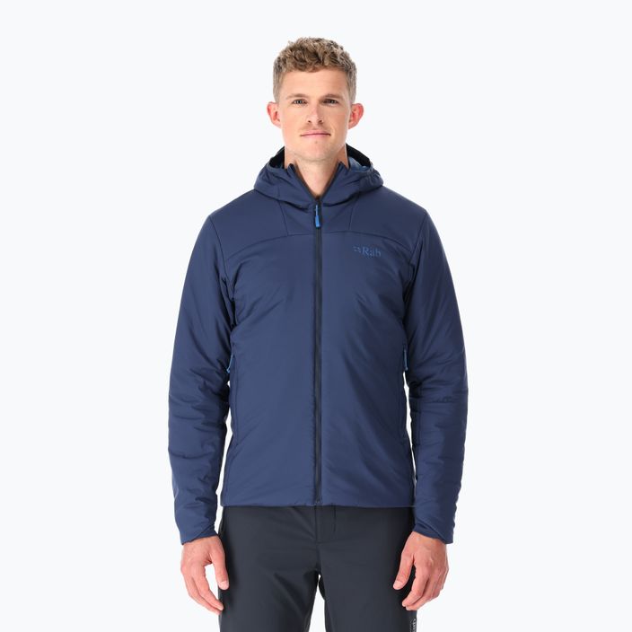 Куртка утеплена чоловіча Rab Xenair Alpine Light синя QIP-01