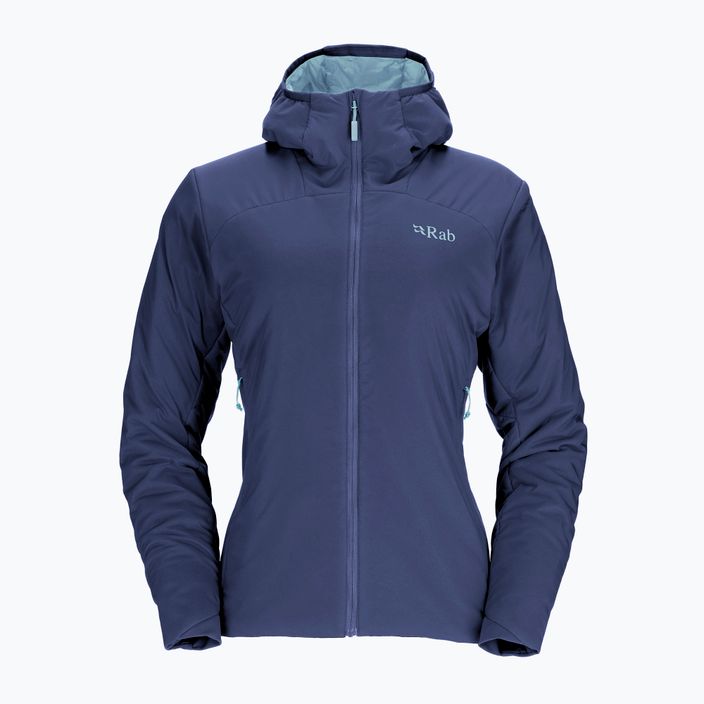Куртка утеплена жіноча Rab Xenair Alpine Light синя QIP-02 7