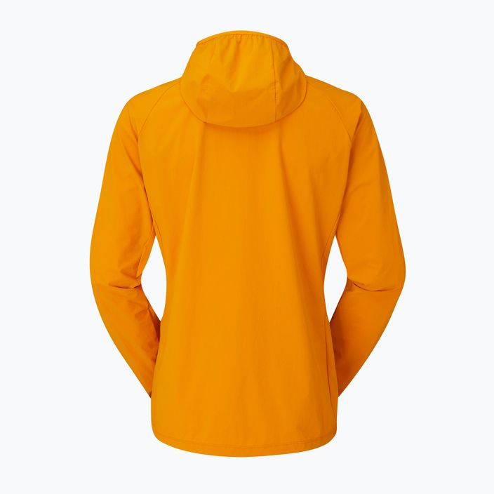 Куртка софтшел жіноча Rab Borealis помаранчева QWS-39 5