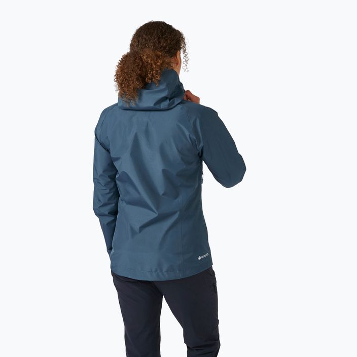 Куртка дощовик жіноча Rab Namche Paclite блакитна QWH-60 2