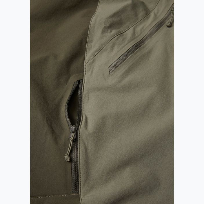 Чоловічі софтшелові штани Rab Torque Mountain світлі хакі/армійські 6