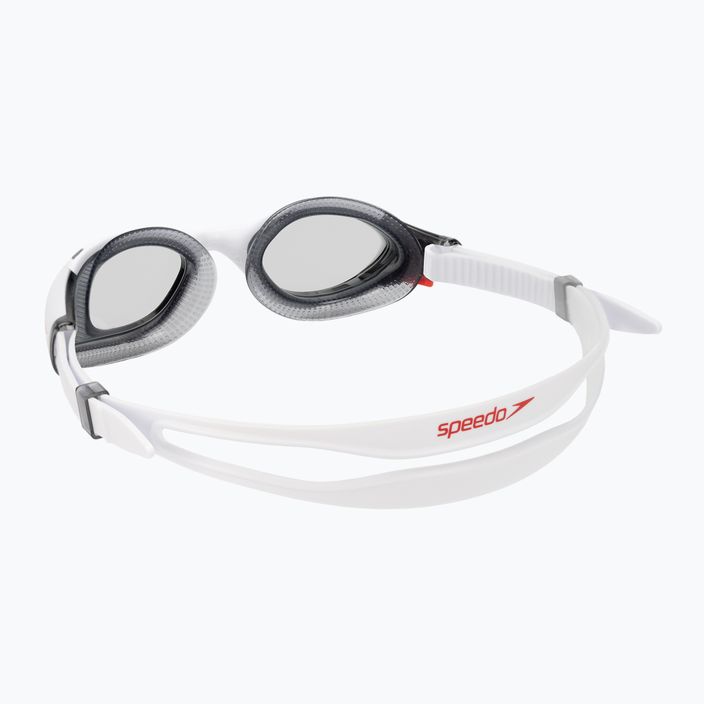 Окуляри для плавання Speedo Biofuse 2.0 white/red/light smoke 8-00233214500 4