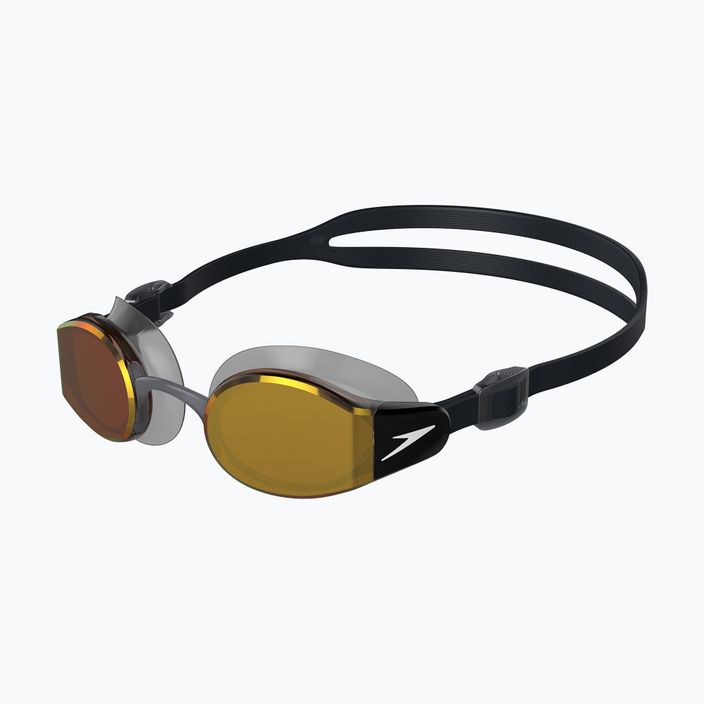 Окуляри для плавання Speedo Mariner Pro Mirror black/clear/fire gold 8-00237314554 6
