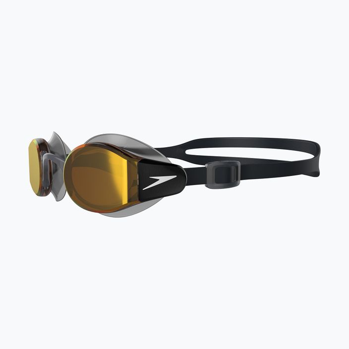Окуляри для плавання Speedo Mariner Pro Mirror black/clear/fire gold 8-00237314554 7
