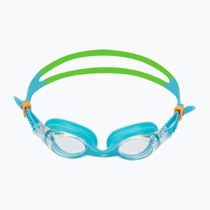 Окуляри для плавання дитячі Speedo Skoogle Infant azure blue/fluo green/fluo orange/clear 8-0735914645 2