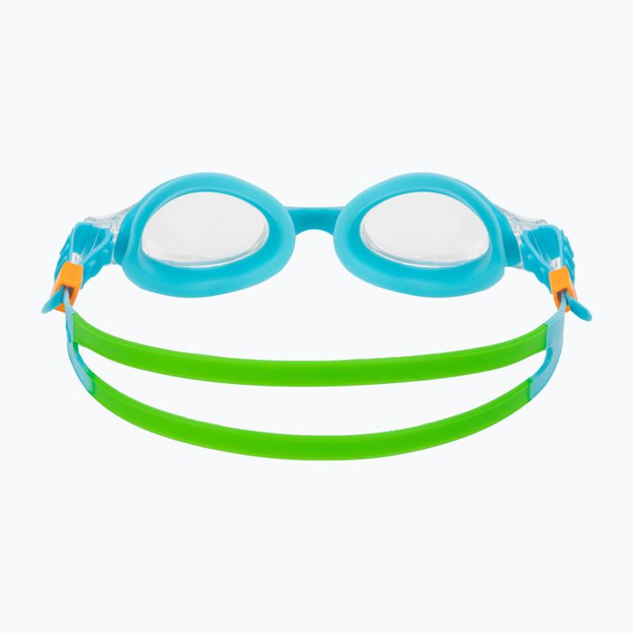 Окуляри для плавання дитячі Speedo Skoogle Infant azure blue/fluo green/fluo orange/clear 8-0735914645 5