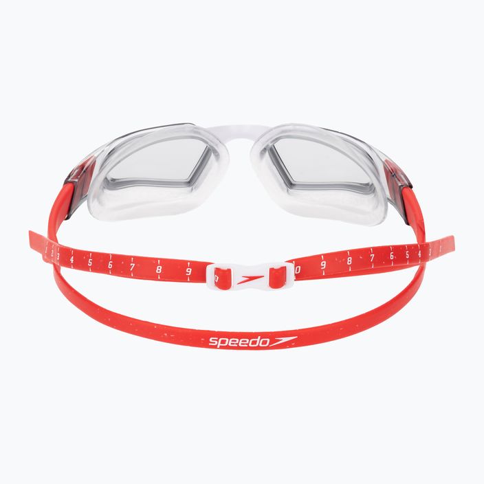 Окуляри для плавання Speedo Aquapulse Pro червоні/білі 5