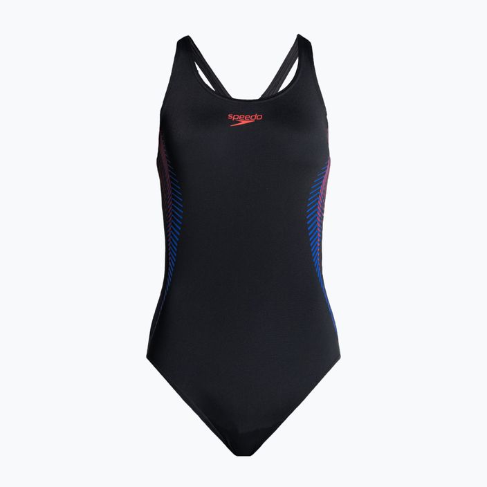 Плавальний костюм Speedo Placement Muscleback чорний 8-00305814836