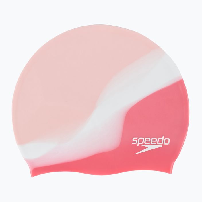 Шапочка для плавання дитяча Speedo Multi Colour Silicone Junior рожева 8-00236714575