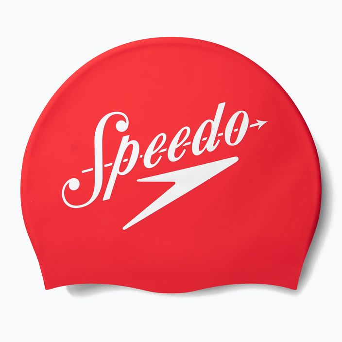 Шапочка для плавання Speedo Logo Placement червона 8-0838514614 3