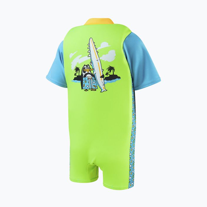 Купальник дитячий Speedo Printed Float Suit зелений 8-1225814682 2