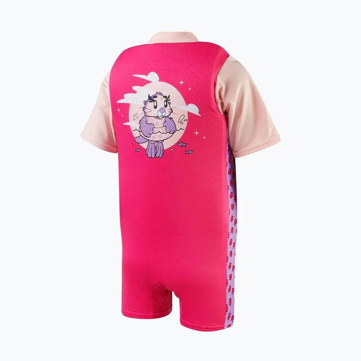 Купальник дитячий Speedo Printed Float Suit рожевий 8-1225814683 2