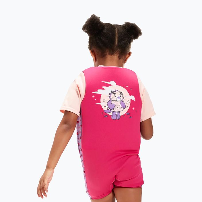 Купальник дитячий Speedo Printed Float Suit рожевий 8-1225814683 5