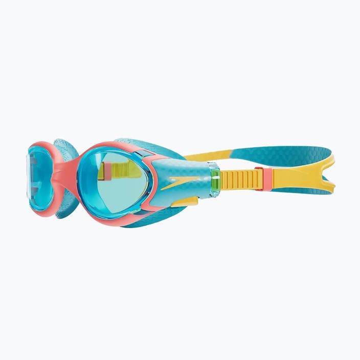 Окуляри для плавання дитячі Speedo Biofuse 2.0 Junior bolt/mango/coral beach 2