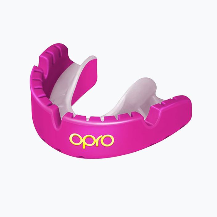 Капа для брекетів Opro Gold Braces рожева 2