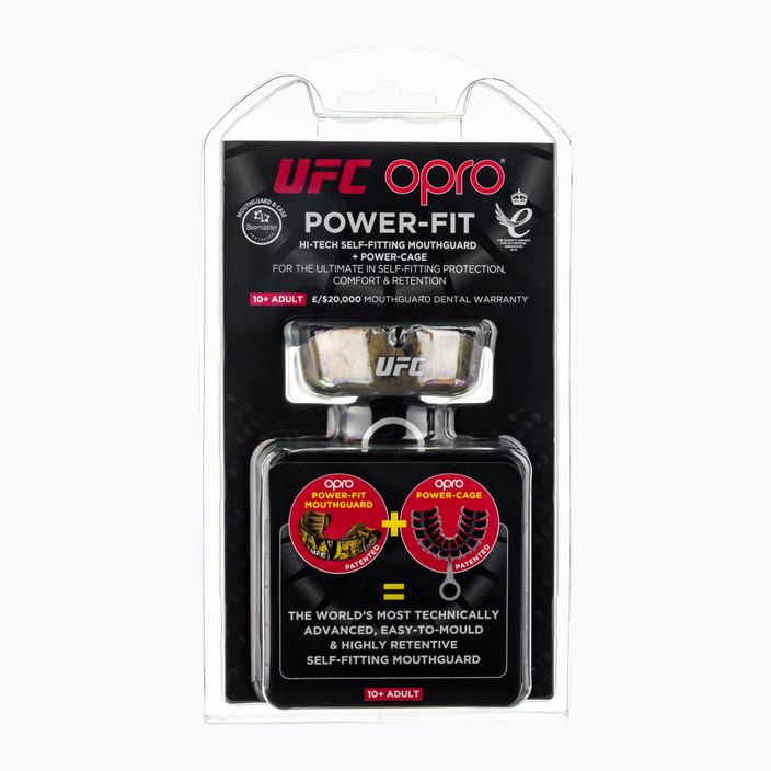 Капа Opro Power Fit UFC чорно-золота