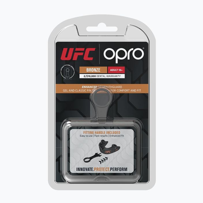 Капа Opro UFC GEN2 чорна 9486-BRONZE 2