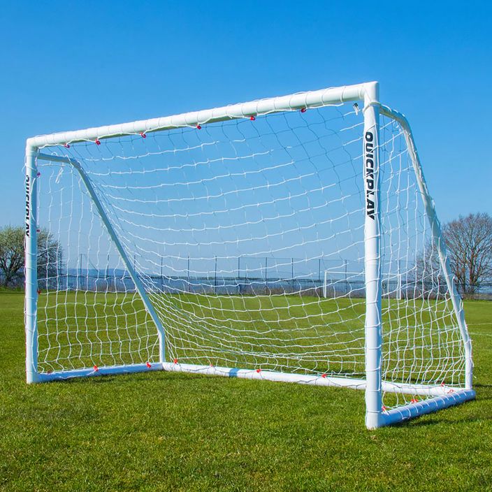 Ворота футбольні QuickPlay Q-Match Goal 240 x 150 cm білі 3