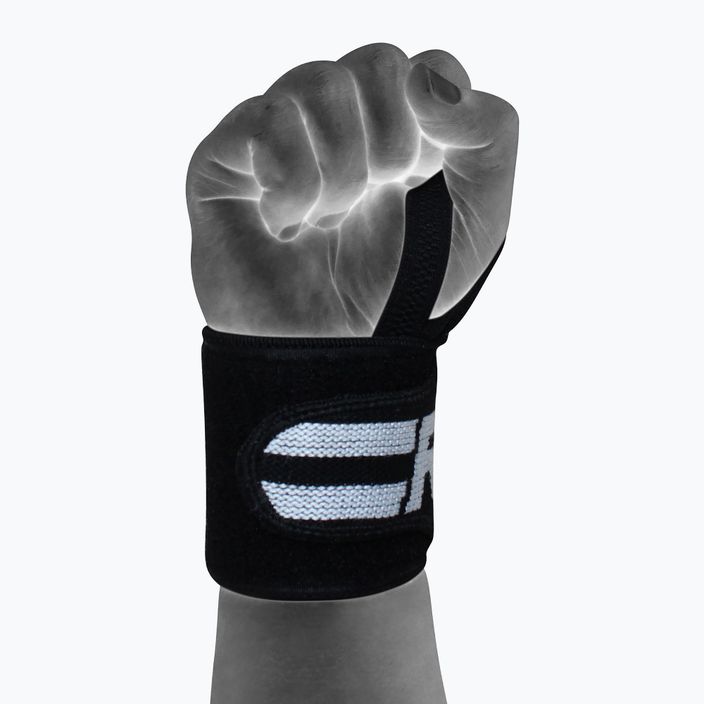 Стабілізатори зап'ястя RDX Gym Wrist Wrap Pro чорні WAH-W2B 2