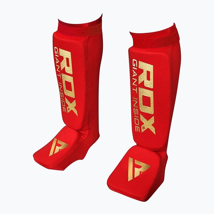 Захист для гомілок та стоп RDX Hosiery Shin Instep Foam red