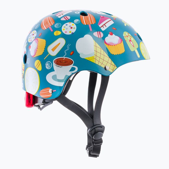 Дитячий велосипедний шолом Hornit IceCream синій/різнокольоровий 4