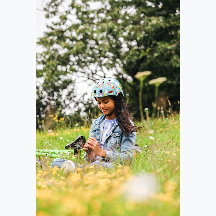 Дитячий велосипедний шолом Hornit IceCream синій/різнокольоровий 11