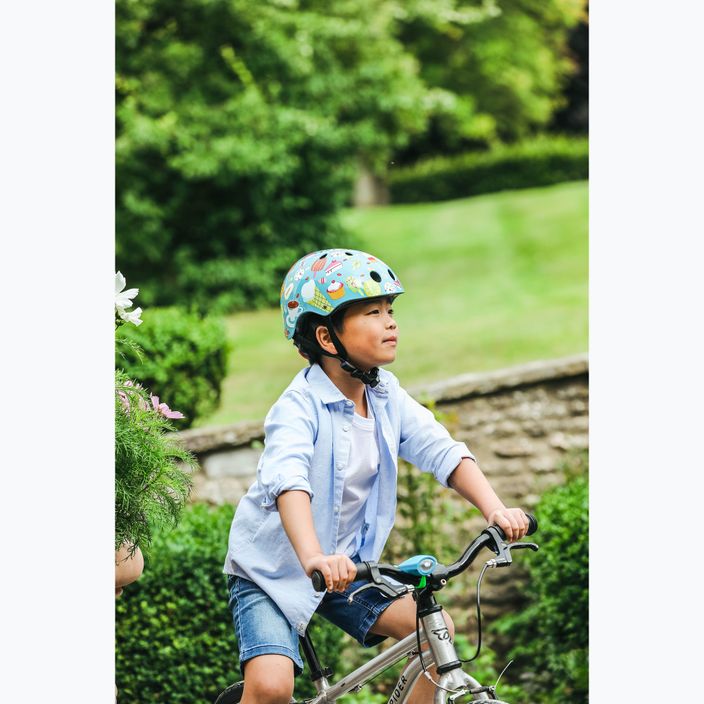 Дитячий велосипедний шолом Hornit IceCream синій/різнокольоровий 13