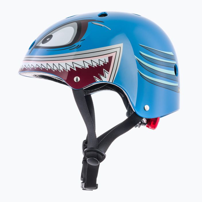 Дитячий велосипедний шолом Hornit Shark синій 5