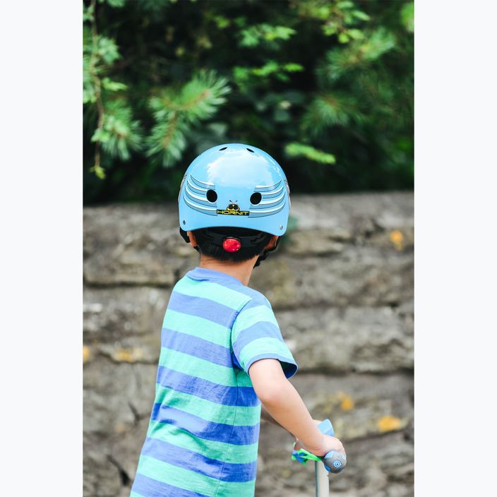 Дитячий велосипедний шолом Hornit Shark синій 12