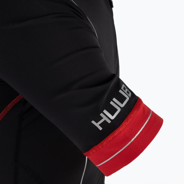 Комбінезон для триатлону чоловічий HUUB Race Long Course Tri Suit чорно-червоний RCLCS 5