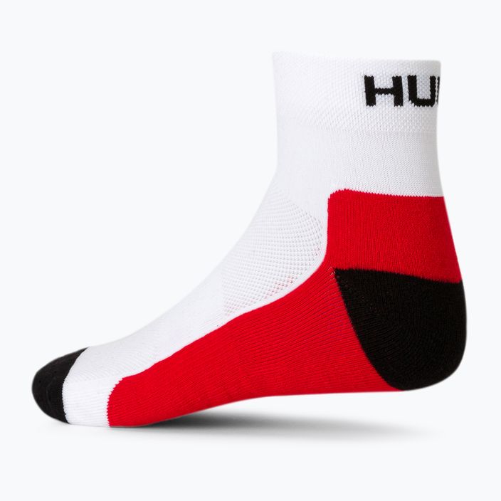 Шкарпетки для бігу HUUB Running Sock 2 pack білі RUNSOCK 3