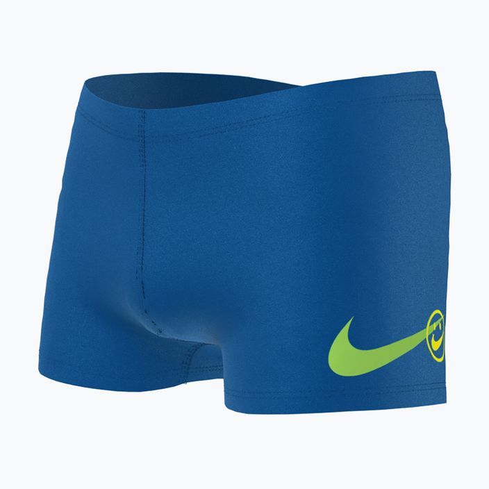 Плавки дитячі Nike Multi Logo Square Leg блакитні NESSD042-494 5