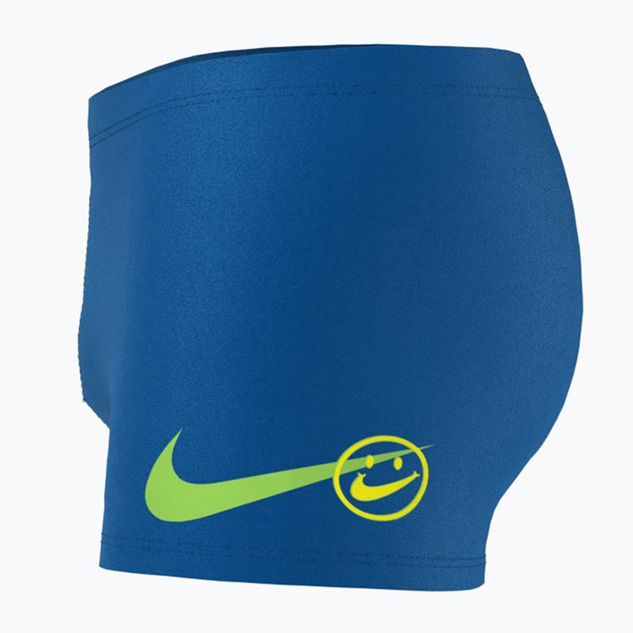 Плавки дитячі Nike Multi Logo Square Leg блакитні NESSD042-494 6