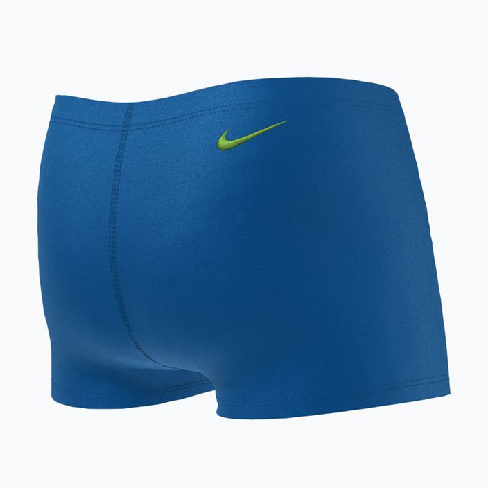 Плавки дитячі Nike Multi Logo Square Leg блакитні NESSD042-494 7